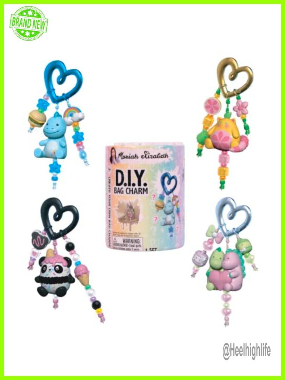 Moriah Elizabeth DIY Bag Charm Kit - Mystery Character Blind Box Craft